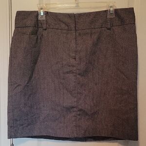 Apt. 9 Gray Pencil Mini Skirt for Casual Wear